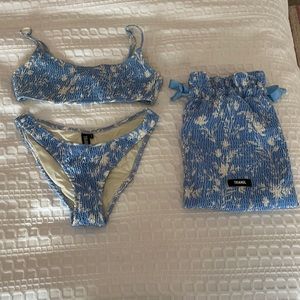 Triangle bathing suit